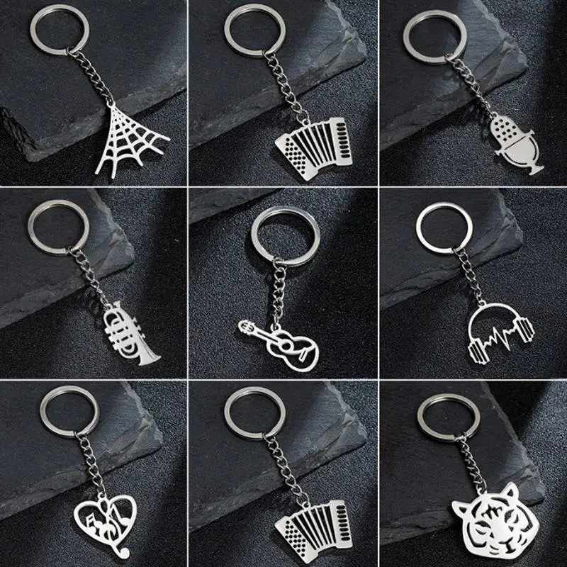 10 шт. новые аксессуары музыкальные инструменты из нержавеющей стали Хэллоуин