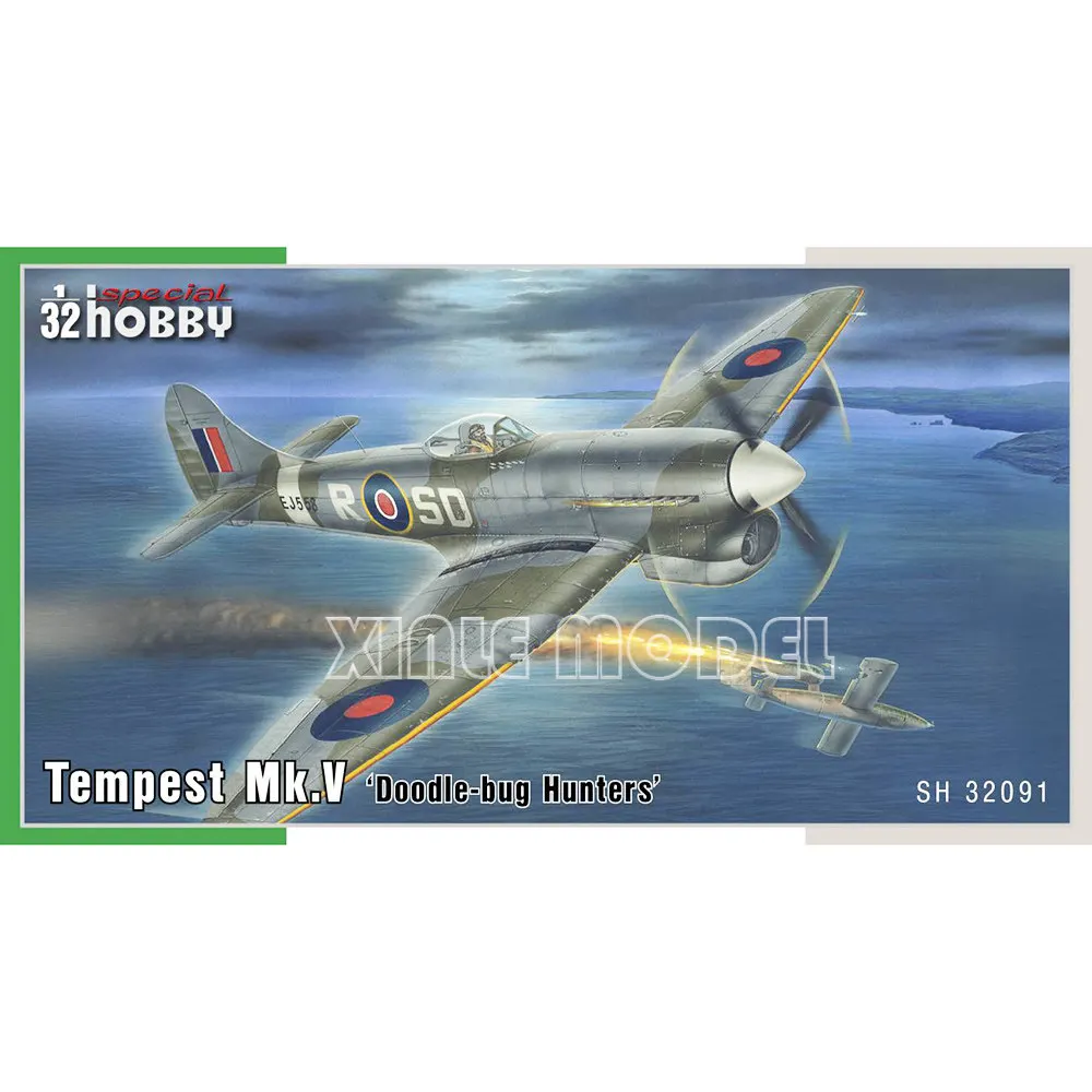 Фото Специальный набор для сборки пластиковой модели самолета Special Hobby SH32091 Tempest Mk. V'Doodle-bug Hunters' 1/32 №1
