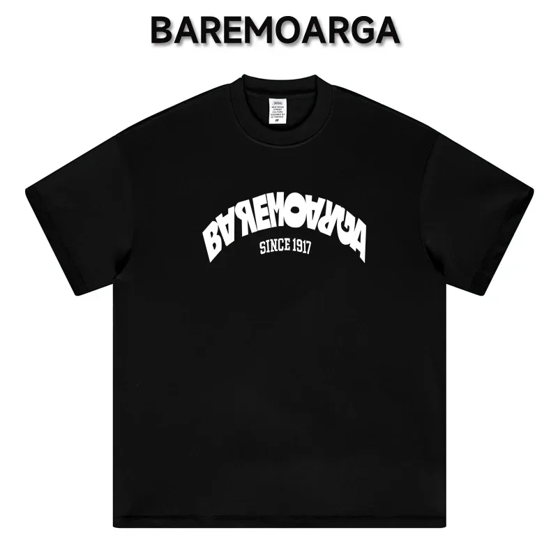 Мужская и женская модная трендовая футболка из чистого хлопка с принтом