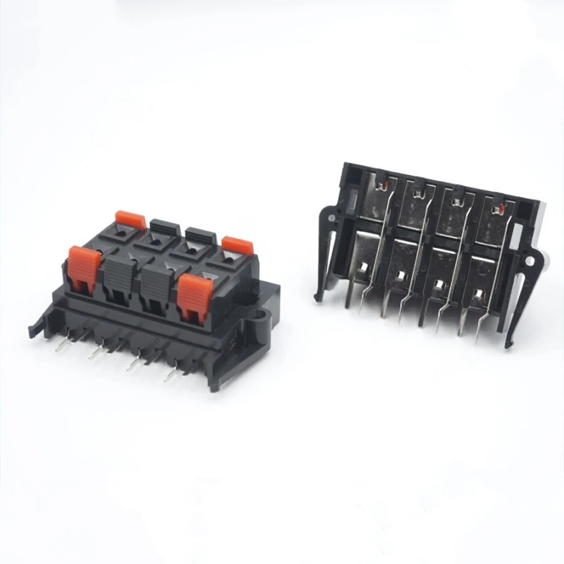 

1 шт., 8-позиционный разъем, пружинные разъемы для аудиодинамиков, вилка, разъем, тестовый зажим WP8-2B