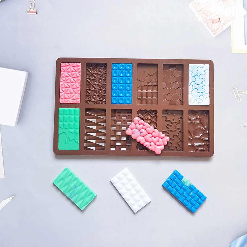 1 шт. большая форма для шоколадного бака глубокая разрыв формы конфет толстые