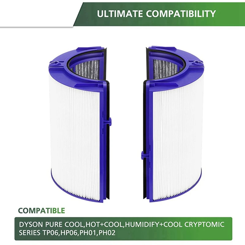 

Сменный HEPA-фильтр для Dyson TP06 HP06 PH01 PH02, набор HEPA-фильтров для очистителя воздуха, сравнение с частью 970341-01