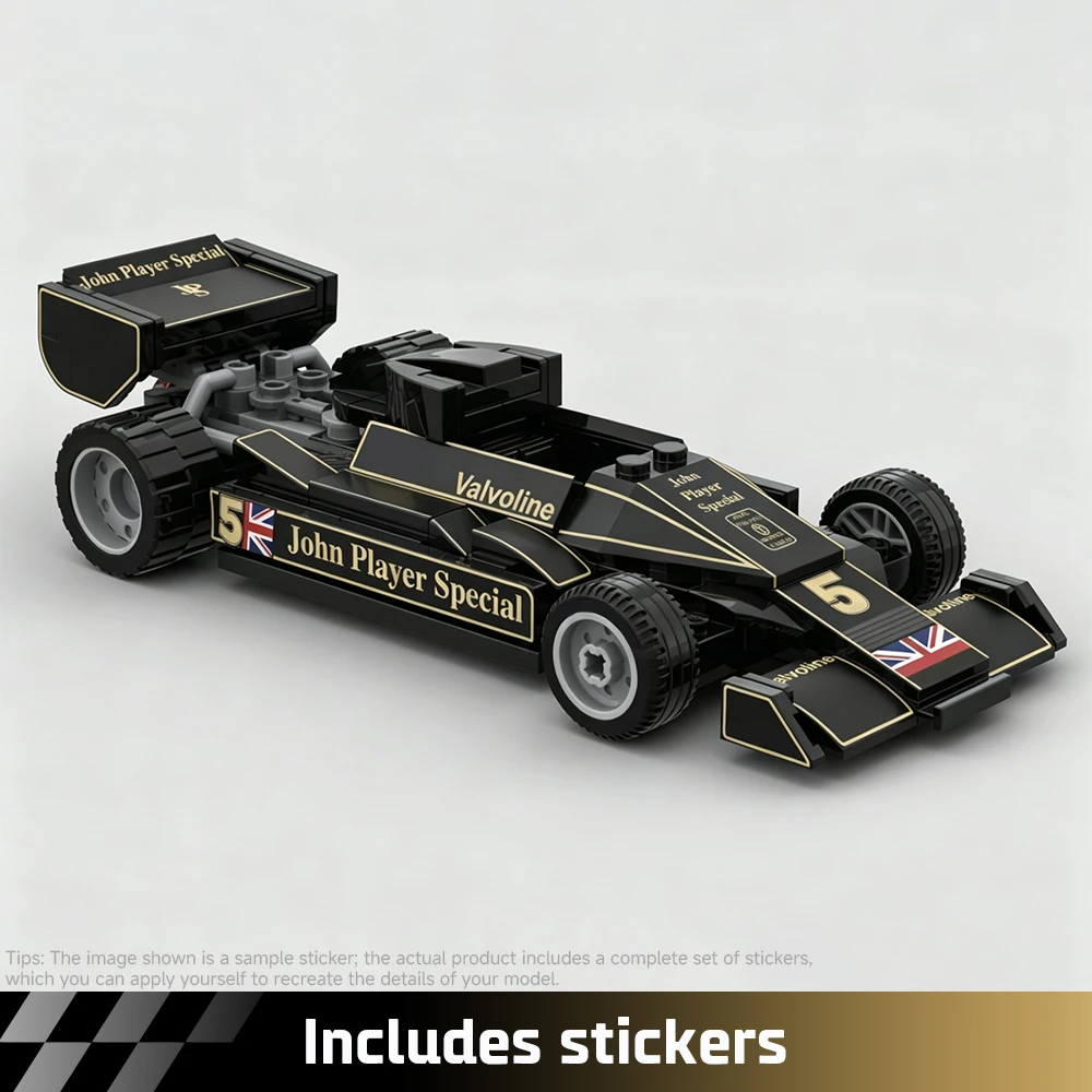 Новая модель MOC Speed ​ ​ Конструктор-модель гоночного автомобиля Lotus 78 серии 1977 года, DIY, для сборки, коллекционный подарок для взрослых (art.: 3920db429a9fa) - 3920db429a9fa