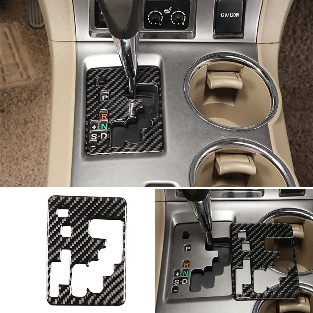 

Central Gear Shift Cup Holder Panel Decorative Cover Fit for Toyota Highlander 2009-2013 Interior Car Accessories
