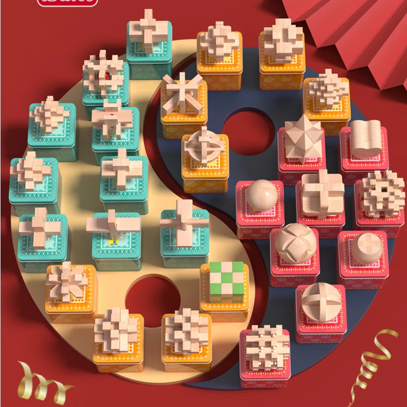 

Пазл с заусенцами полный комплект детских интеллектуальных игрушек развитие интеллекта для студентов врезной мозгу и Tenon строительные блоки