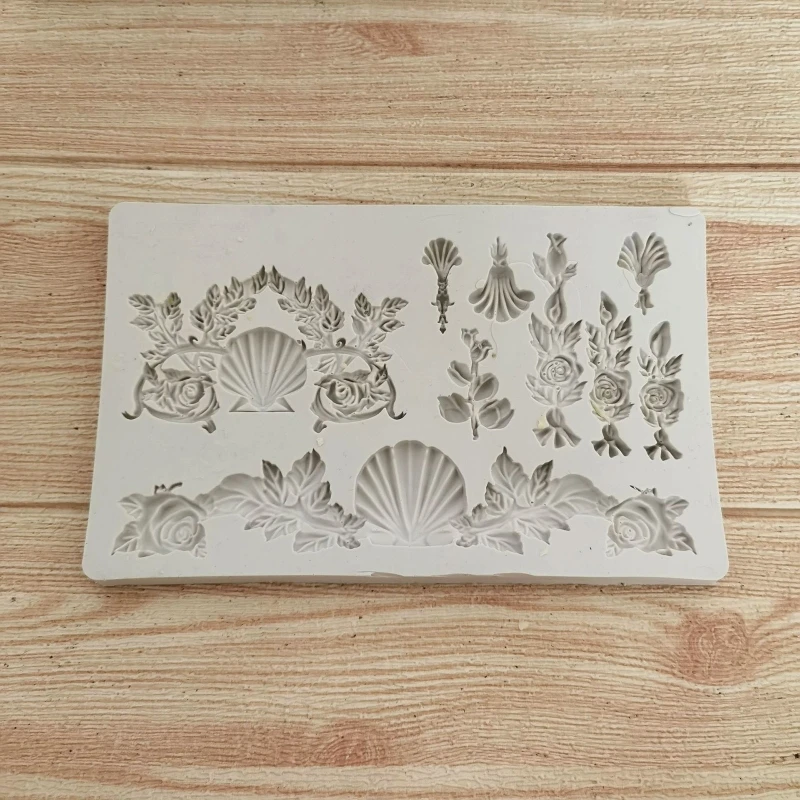 Y166 винтажный тисненый узор шоколадные конфеты сахар ремесленная форма для пасты