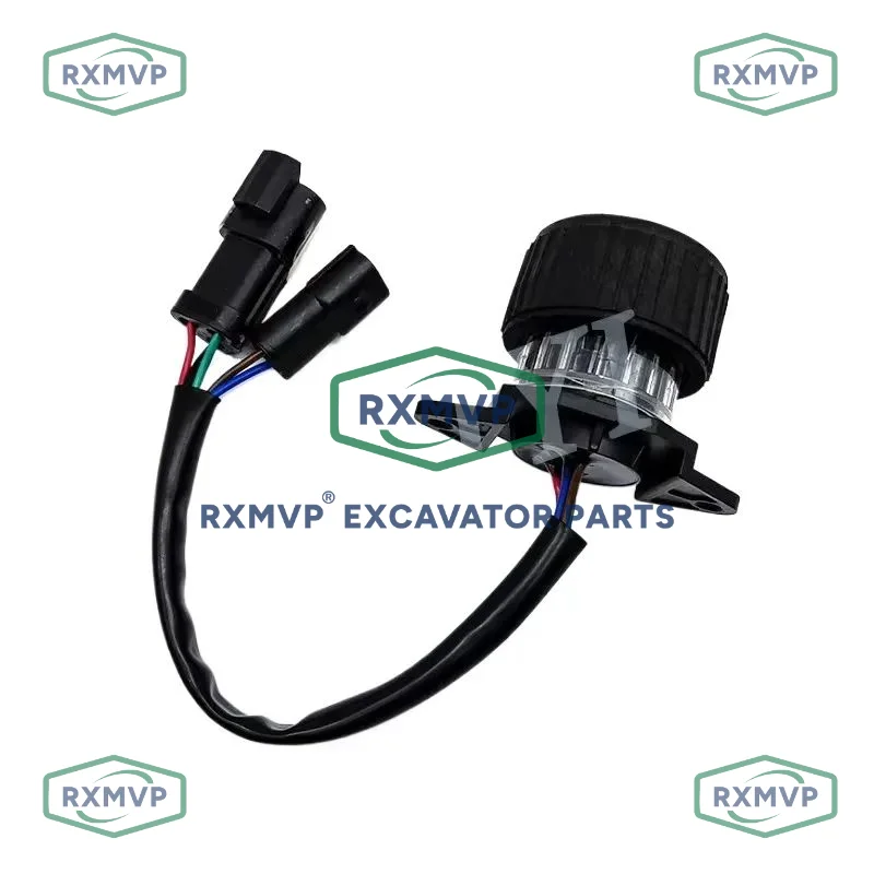 Для HYUNDAI R140-9/R210-9/R220-9/R320-9 ручка зажигания 21Q4-20812 топливный циферблат экскаватора