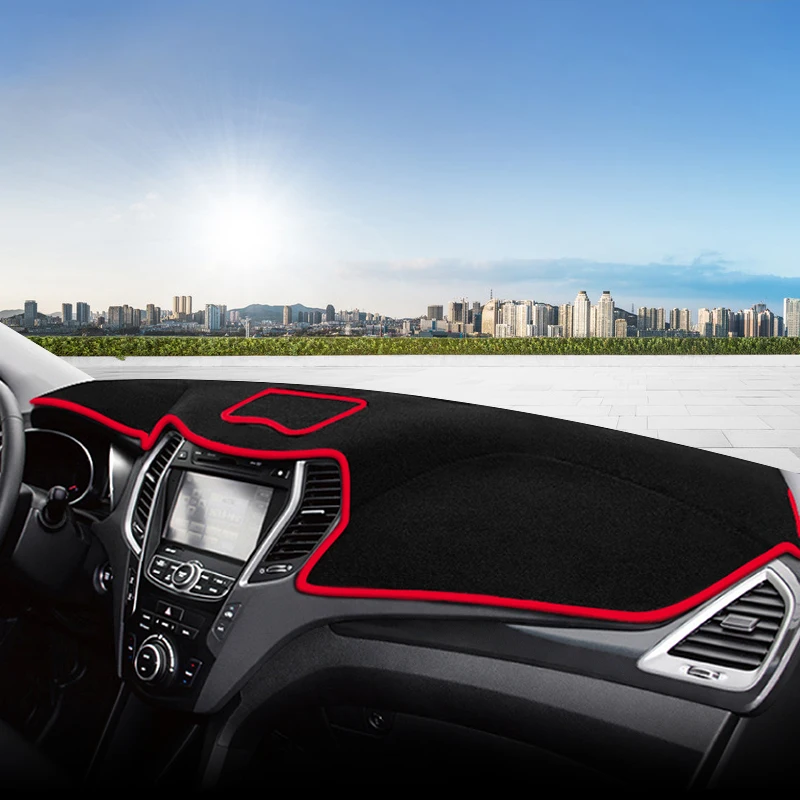 Нескользящий коврик для приборной панели Hyundai Santa Fe 3 DM 2013 2014 2015 2016 2017