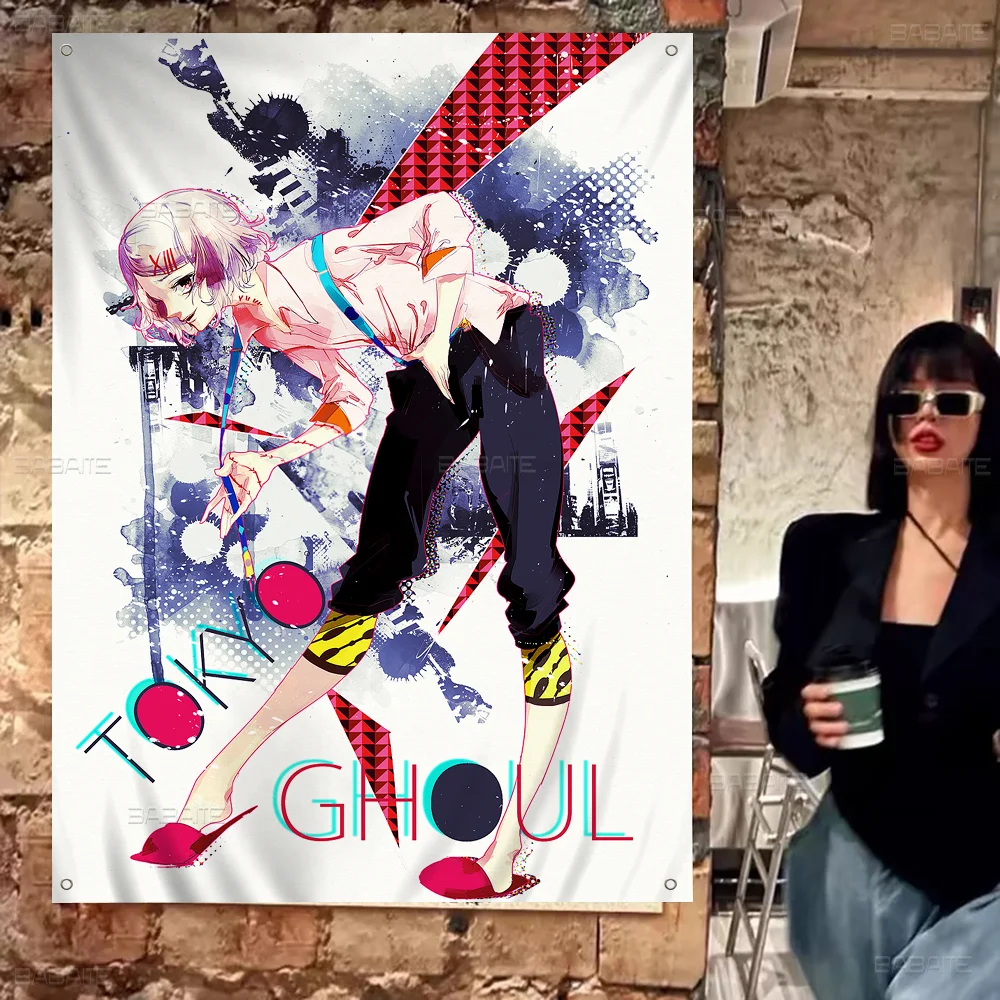 Tokyo Ghoul Suzuya Juuzou Ретро флаги множественный выбор живой студийный стенд украшение
