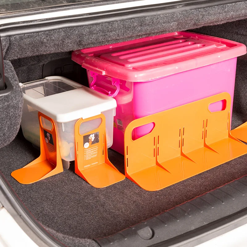 

Multifunctional Car Back Auto Trunk Fixed Tool Rack Holder Luggage Box Stand Shake-proof Organizer Fence Storage arrange Holder