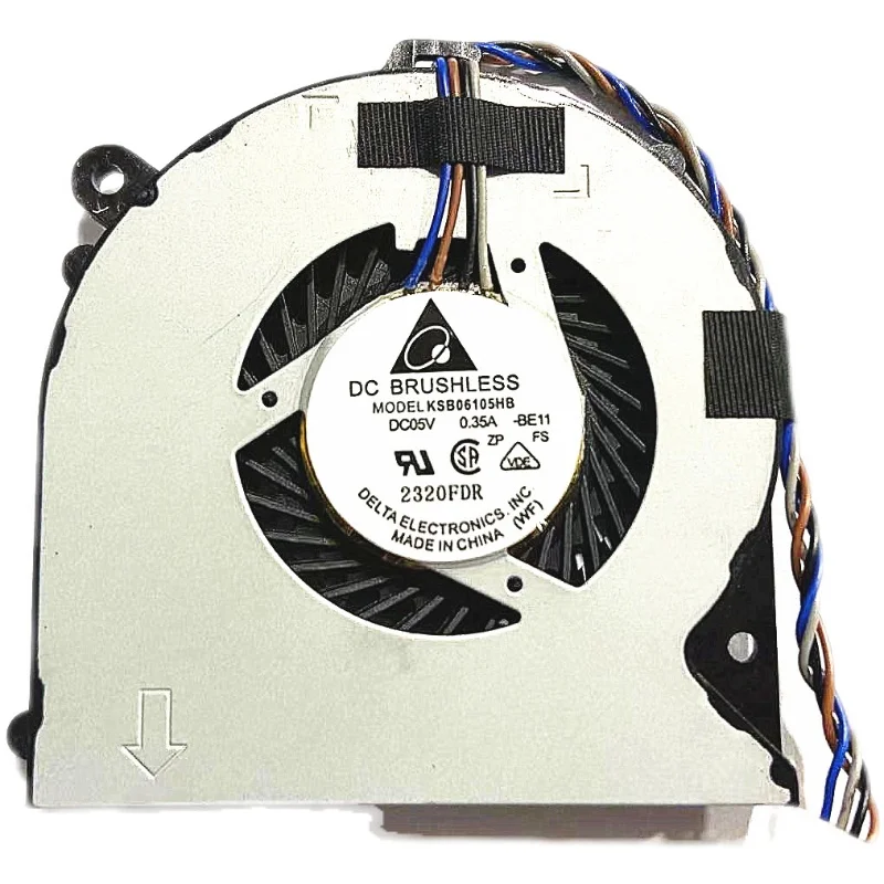 Новый ноутбук, центральный процессор вентилятор охлаждения для HP 260 G1 260 G2 DM вентилятор охлаждения для ПК 795307-001 6033B0025301 KSB0405HB AL72