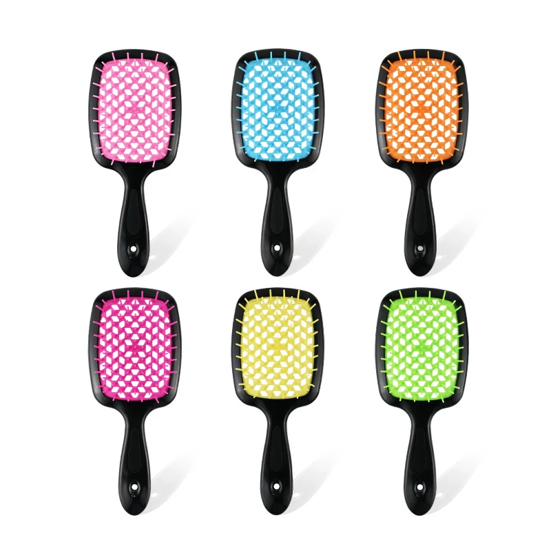 

Расческа для массажа головы с широкими зубьями и воздушной подушкой