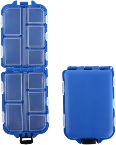 Коробка для рыболовных снастей ABS 10 отделений