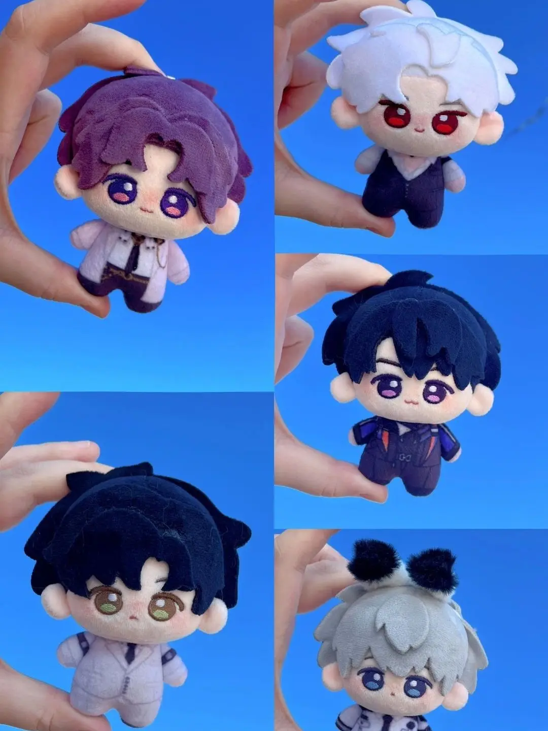 Аниме Love and Deepspace Sylus Xavier Косплей 10 см Kawaii мягкая плюшевая фигурка кулон рюкзак