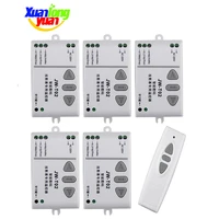 433mhz ac 220v rf wireless remote control switch up down stop tubular motor controller motor forward reverse tx rx latched