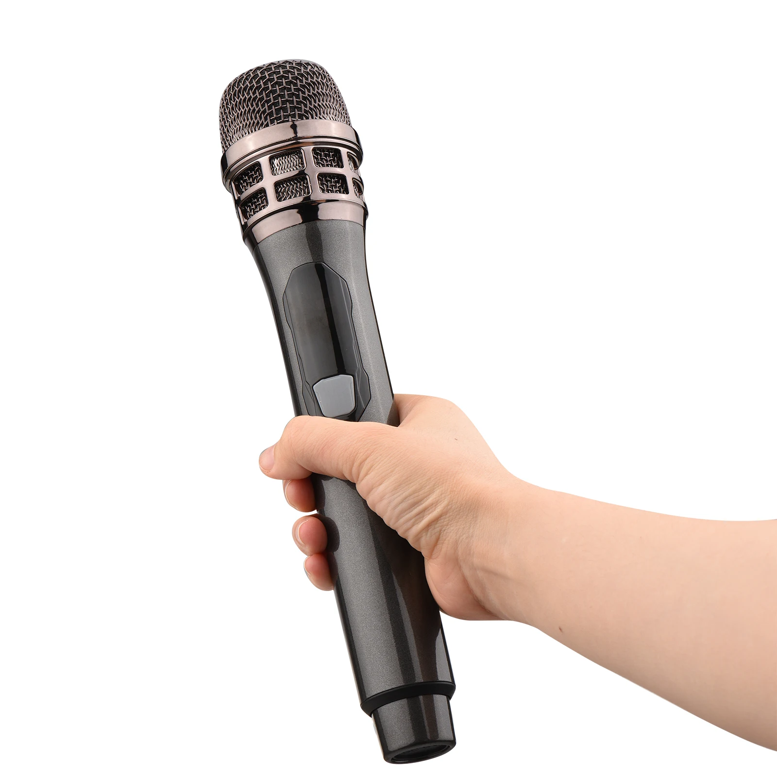 Беспроводной ручной микрофон приемник 6 35 мм с защитой от помех для уличных