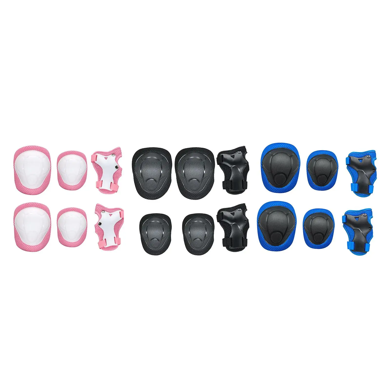 

Protective Gear Set Knee Pads for Kids 3-9 Years Toddler Knee & Elbow Pads Wrist Guards for Skateboarding Skating Cycling Bikes