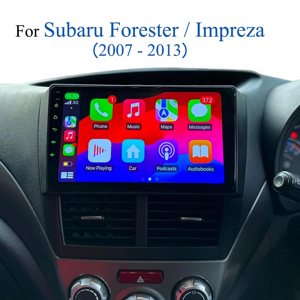 

Для Subaru Forester Impreza 2007 2010 2013, автоматический GPS-навигатор, автомобильный радиоприемник, DVD-кассета, магнитофон, Android 14, 8G Ram