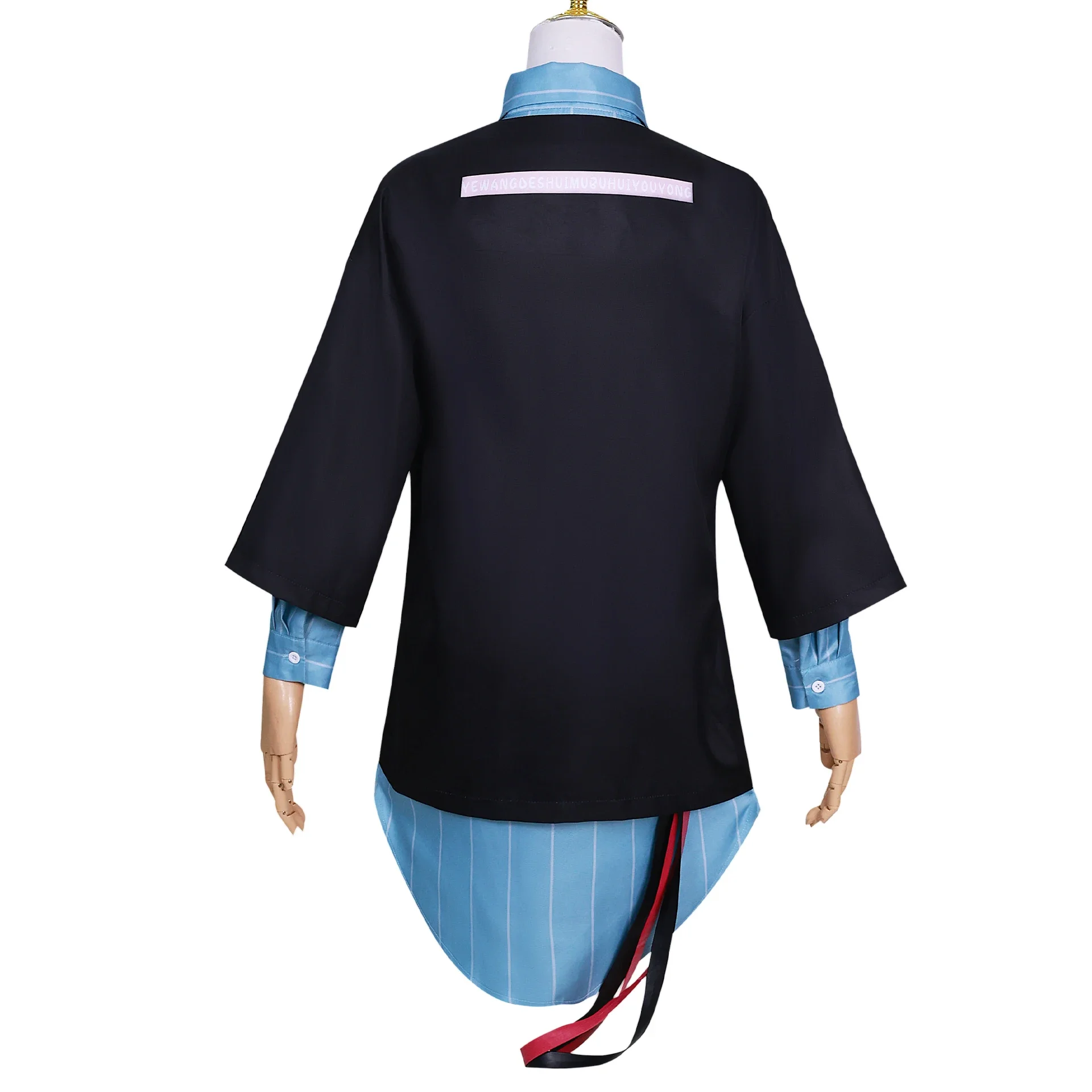 Аниме Медуза не может плаваться в ночи Косплей Kiwi Watase Костюм Парик Пальто