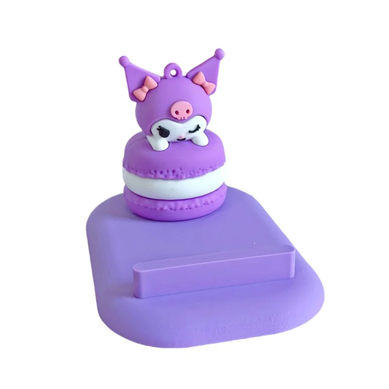 Cinnamoroll аниме Kawaii Sanrio Ins фигурка ленивый настольный подставка для мобильного