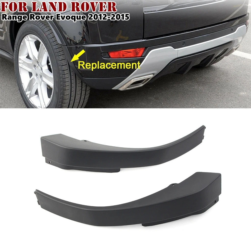 

1Pair Car Rear Bumper Wheel Trim Molding Bracket For Land Rover Range Rover Evoque 2012 2013 2014 2015 Car Accessories