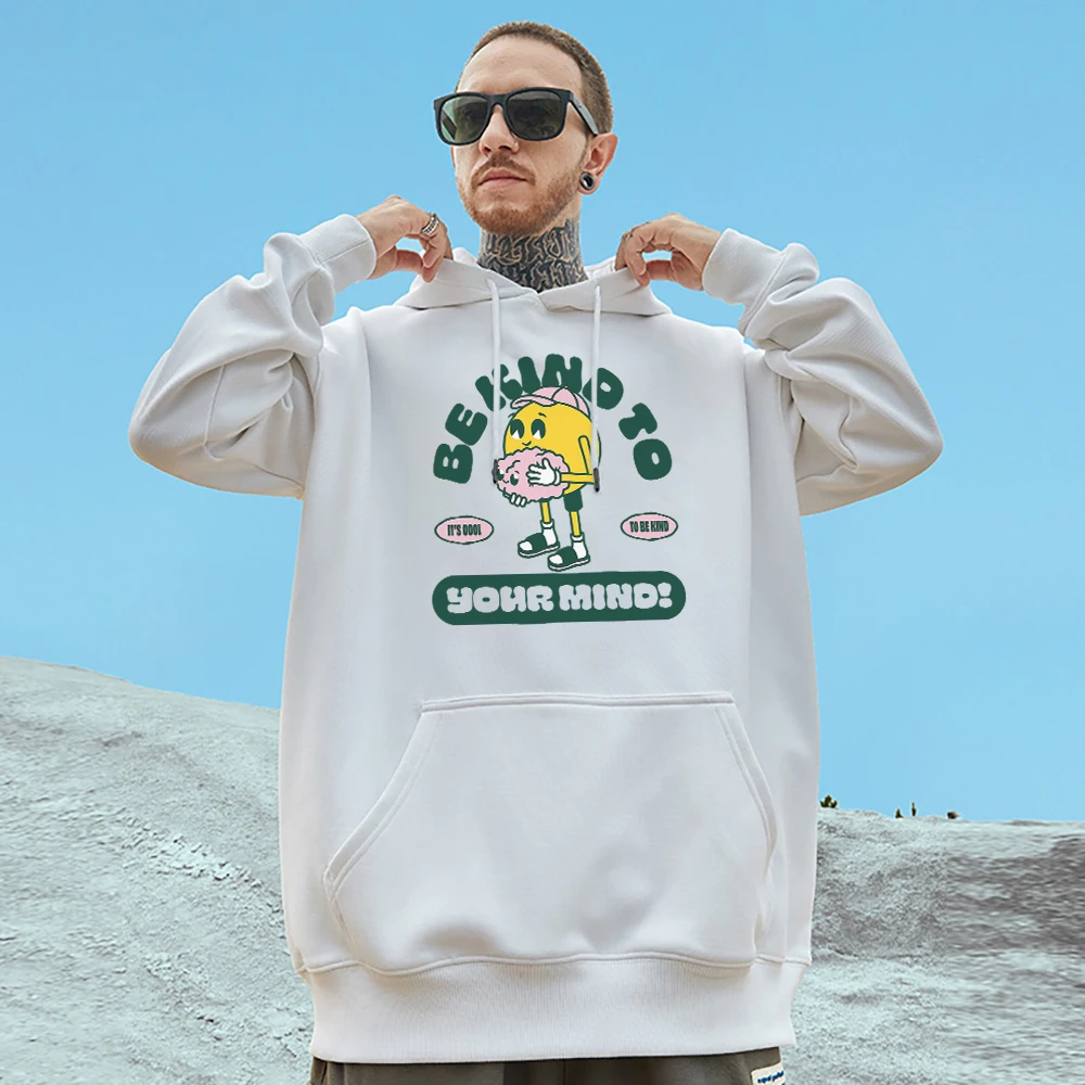 

Мужская хлопковая толстовка с капюшоном, теплая Повседневная флисовая Толстовка свободного покроя