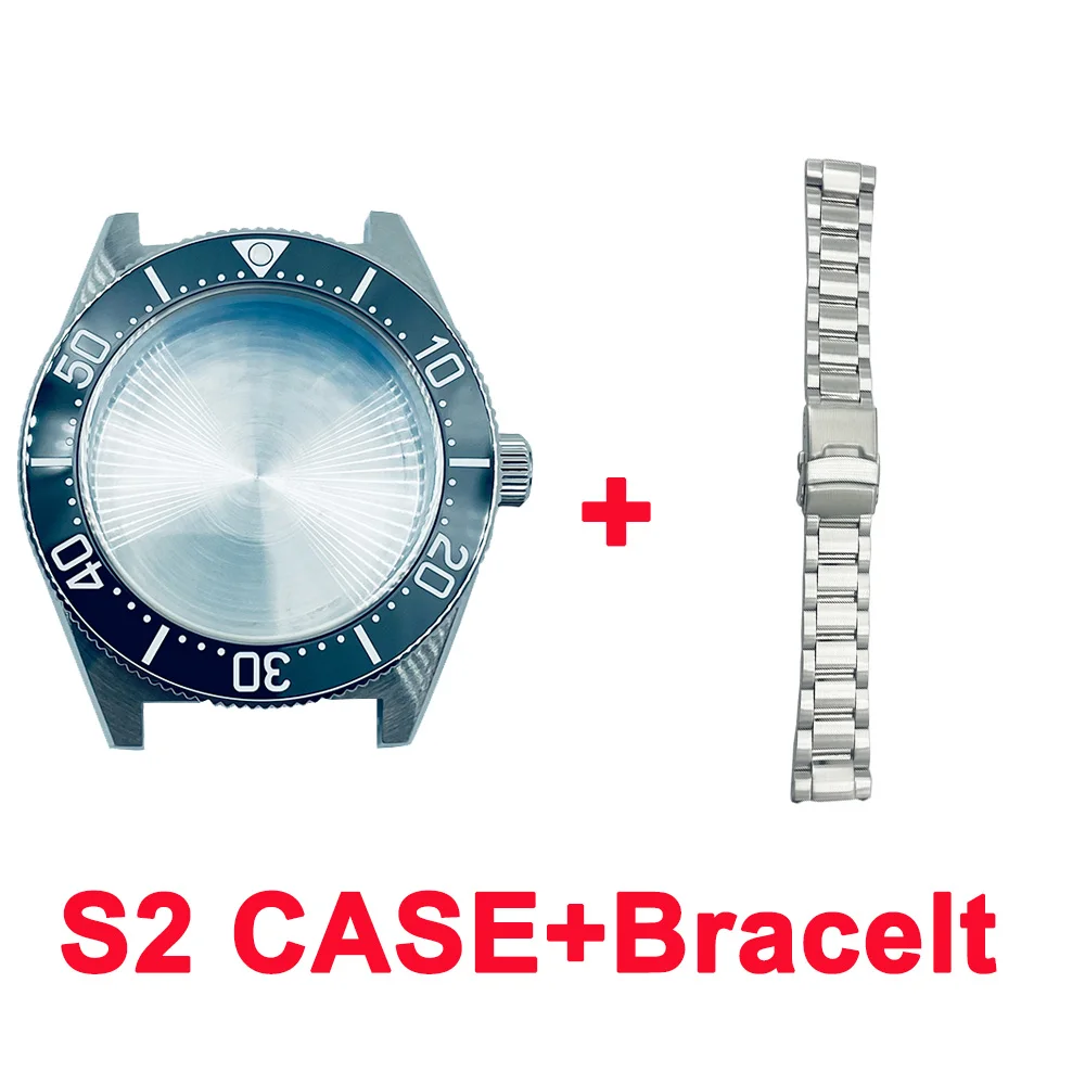 Запчасти для часов 40 мм нержавеющая сталь SPB143J1/147J 1 стиль чехол сапфировое стекло