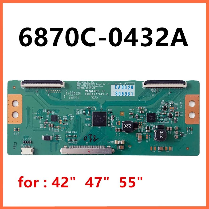 Оригинальная ТВ-карта T-CON board 6870C-0432A 42 дюйма 47 дюймов 55 6870C 0432A | Компьютеры и офис
