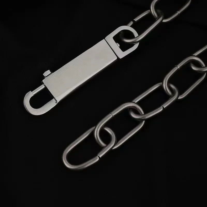 Y2K ожерелье Рик из титана