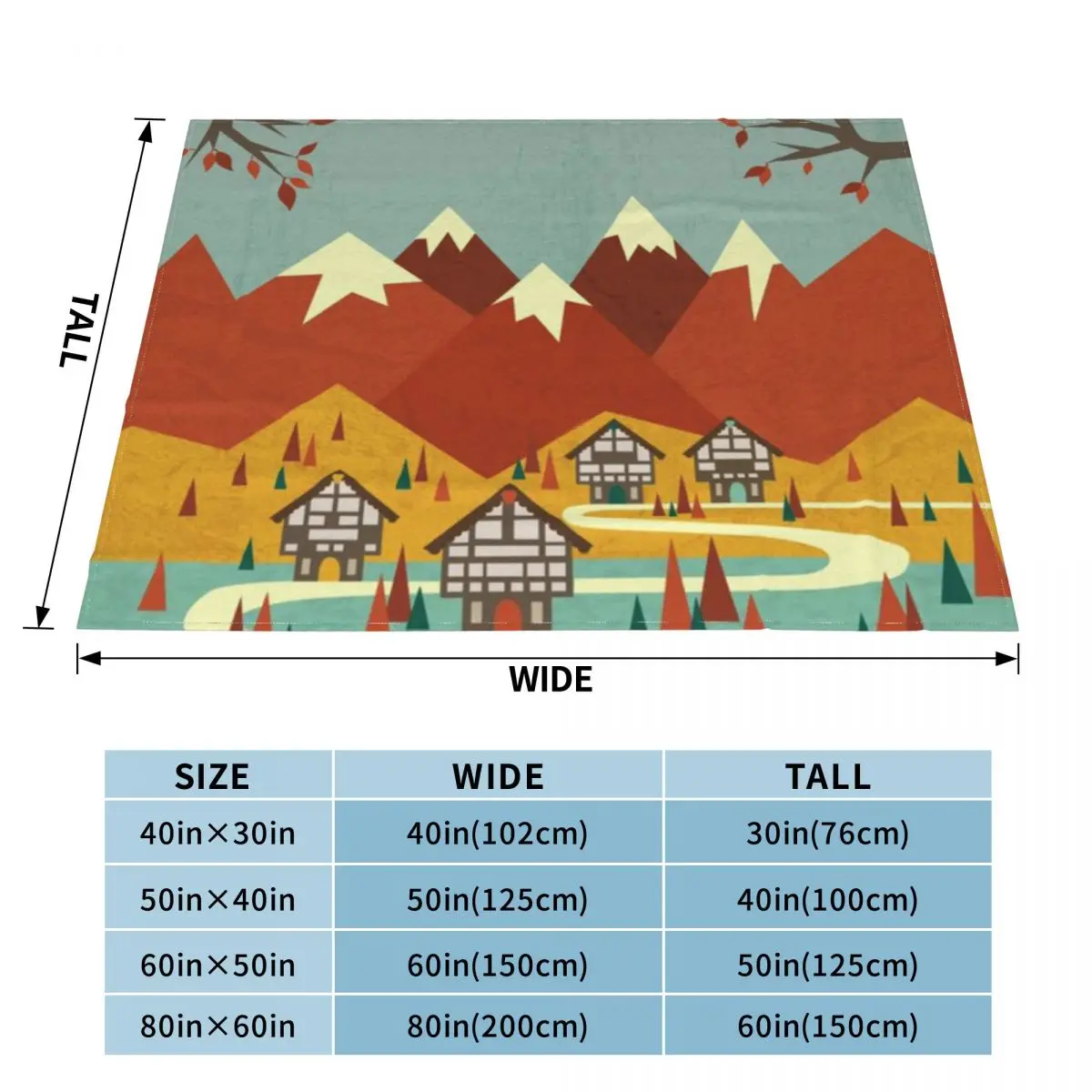 Ультрамягкое Флисовое одеяло из Швейцарии
