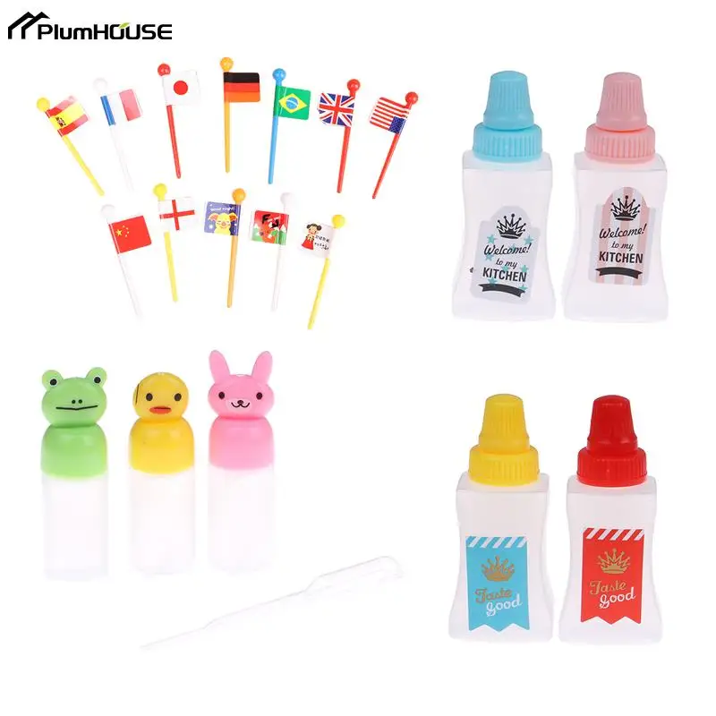 

Kitchen Portable Seasoning Bottles Mini Ketchup Bottle Oil Bottles Small Pot Salad Soy Sauce Spray Bottle Ketchup Honey Mustard