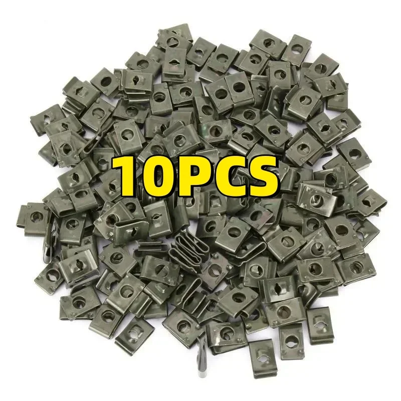 

Саморезы, металлический крепежный зажим для автомобиля, мотоцикла, U-образный зажим с винтом, антикоррозийный зажим, комплект винтов из железного листа