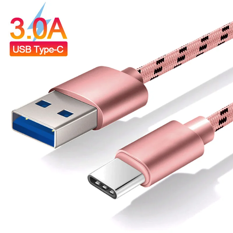 Кабель USB Type-C для Samsung S22 S21 S20 Plus A72 A52 A53 Xiaomi 12 11 Redmi Note 10 9 Pro