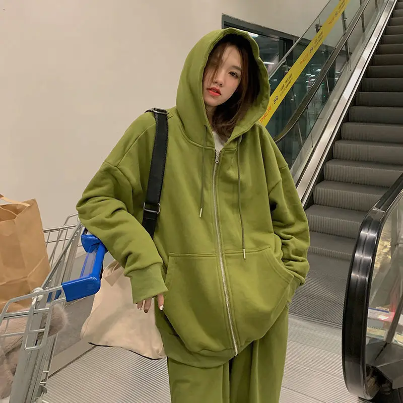 Женский брючный костюм в стиле ретро комплект из 2 предметов толстовка с