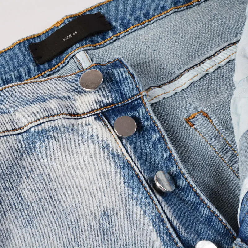 Рисунок 4 - Джинсы мужские Стрейчевые в стиле ретро