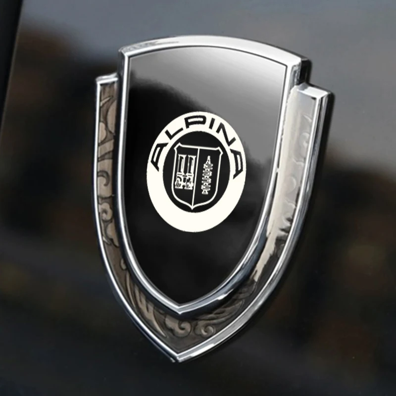 Автомобильные 3D наклейки, металлические аксессуары, автомобильный аксессуар для alpina bmw b3 b4 b5 b6 b7 c2 d3 d4 d5 xd3 xd4