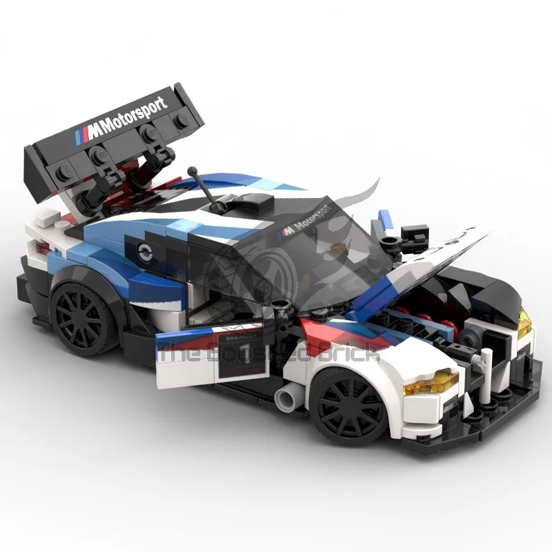 Конструктор MOC-181213 «Городской спортивный автомобиль», 412 деталей, совместимый с другими брендами, креативный подарок, игрушка для самостоятельной сборки (art.: 3920d7ba40efc) - 3920d7ba40efc