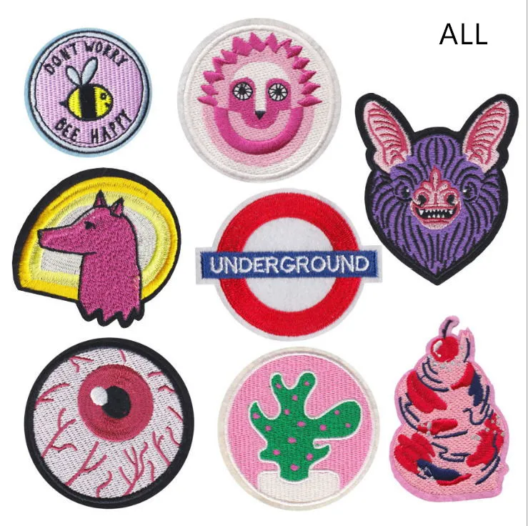 Доставка CPAM 10 шт. вышитая утюгом нашивка как пришить и исправление аппликация для