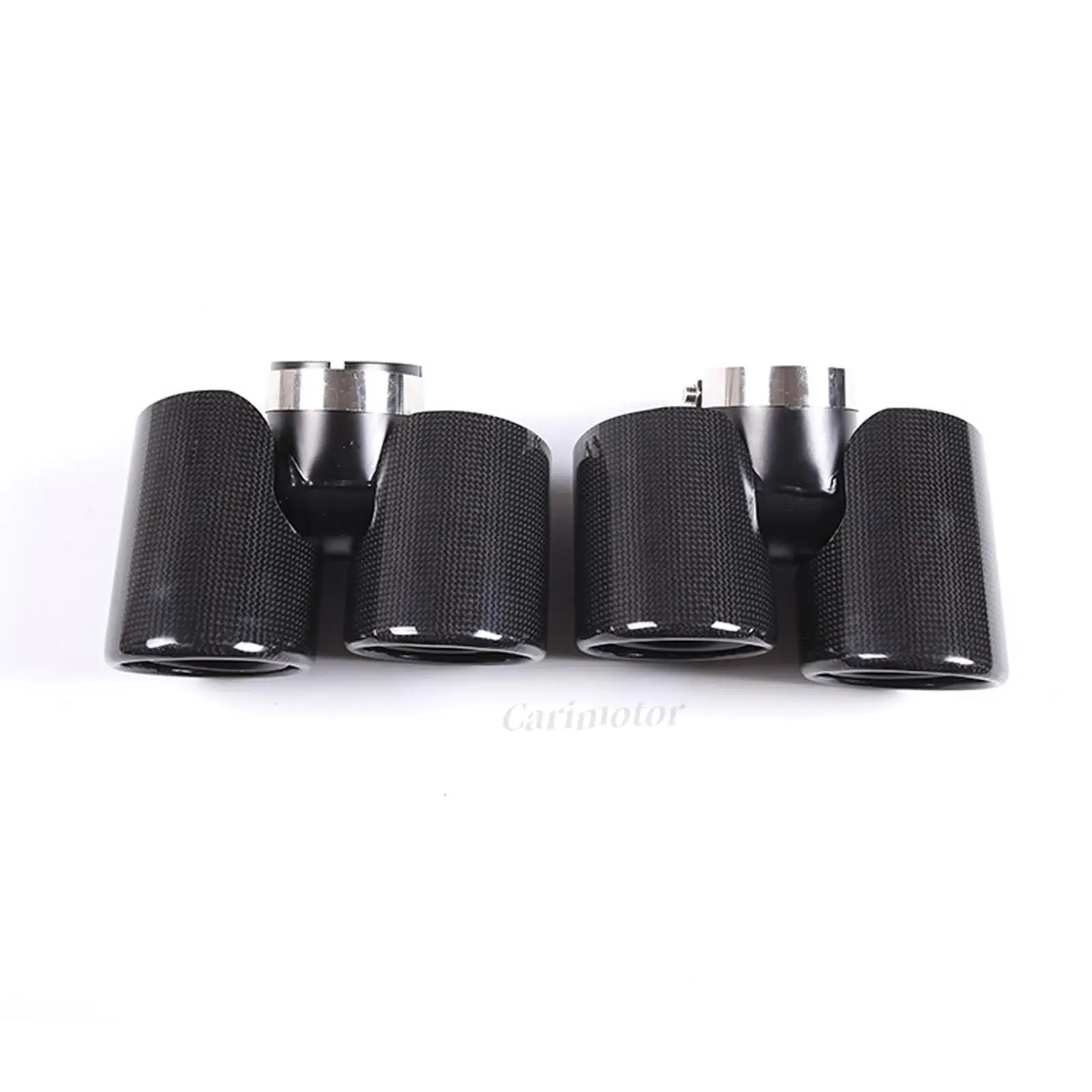 Для Land Rover Defender 90 110 2020 2021 2022 2023 2024 черные насадки на глушитель задней выхлопную