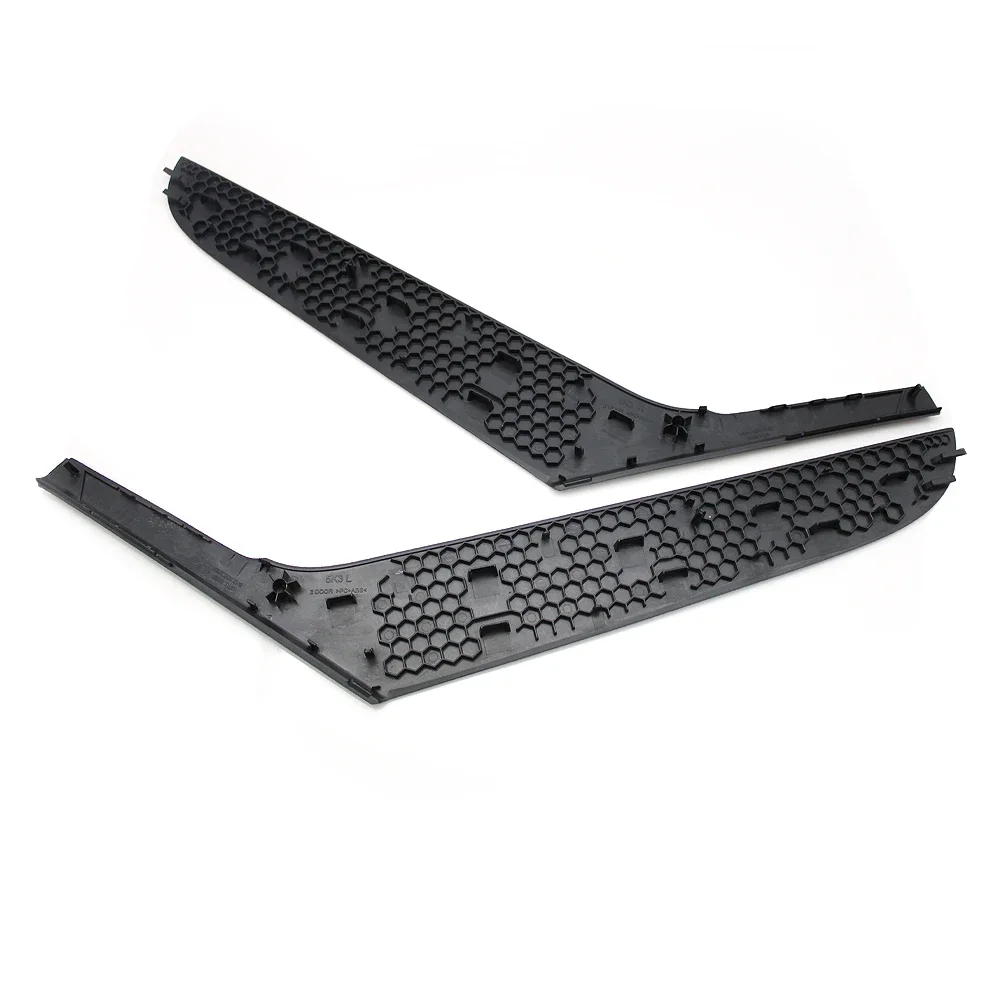 Фото Для VW Golf 6 GTI MK6 2009-2013 5K3868039A 5K3868040A, 2 двери, черные левая и правая внутренние накладки на ручки дверей №5