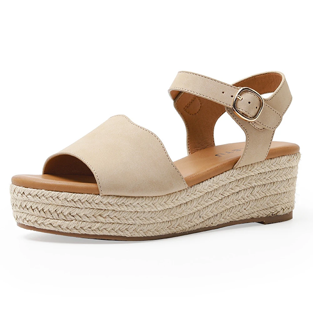 

Fashion Wedges Shoes For Women High Heels Sandals Summer Shoes 2022 Flip Flop Chaussures Femme Platform Non-slip Sandals cx430