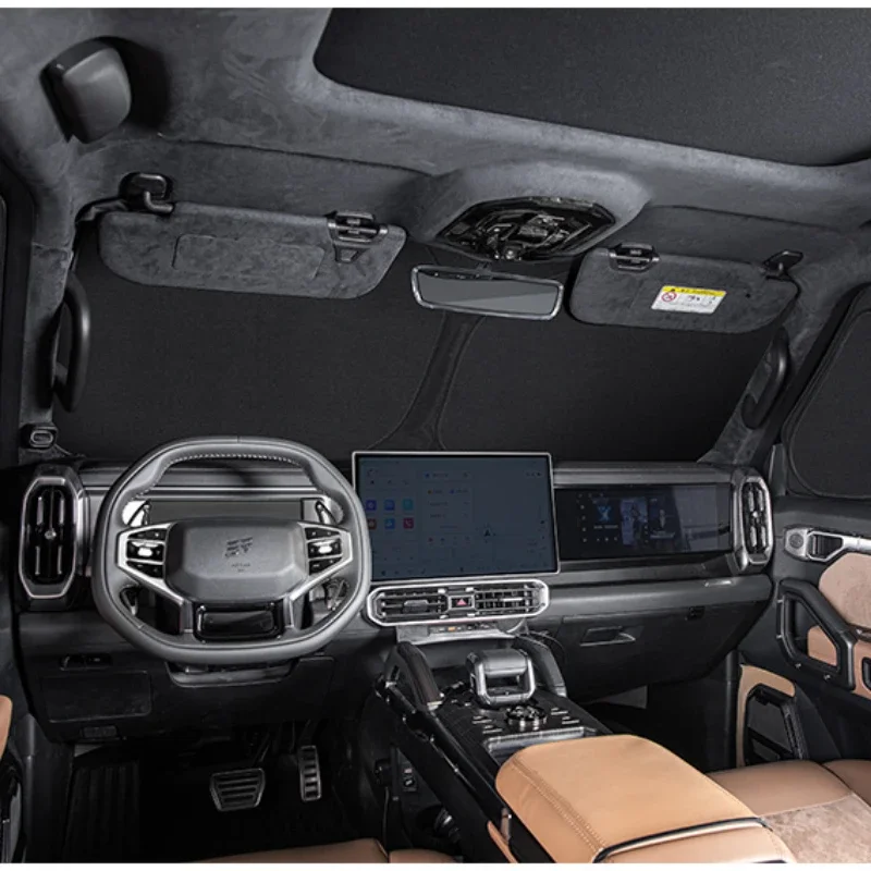 Для Jetour Traveler Shanhai T2 Privacy солнцезащитный козырек перегородка передняя занавеска