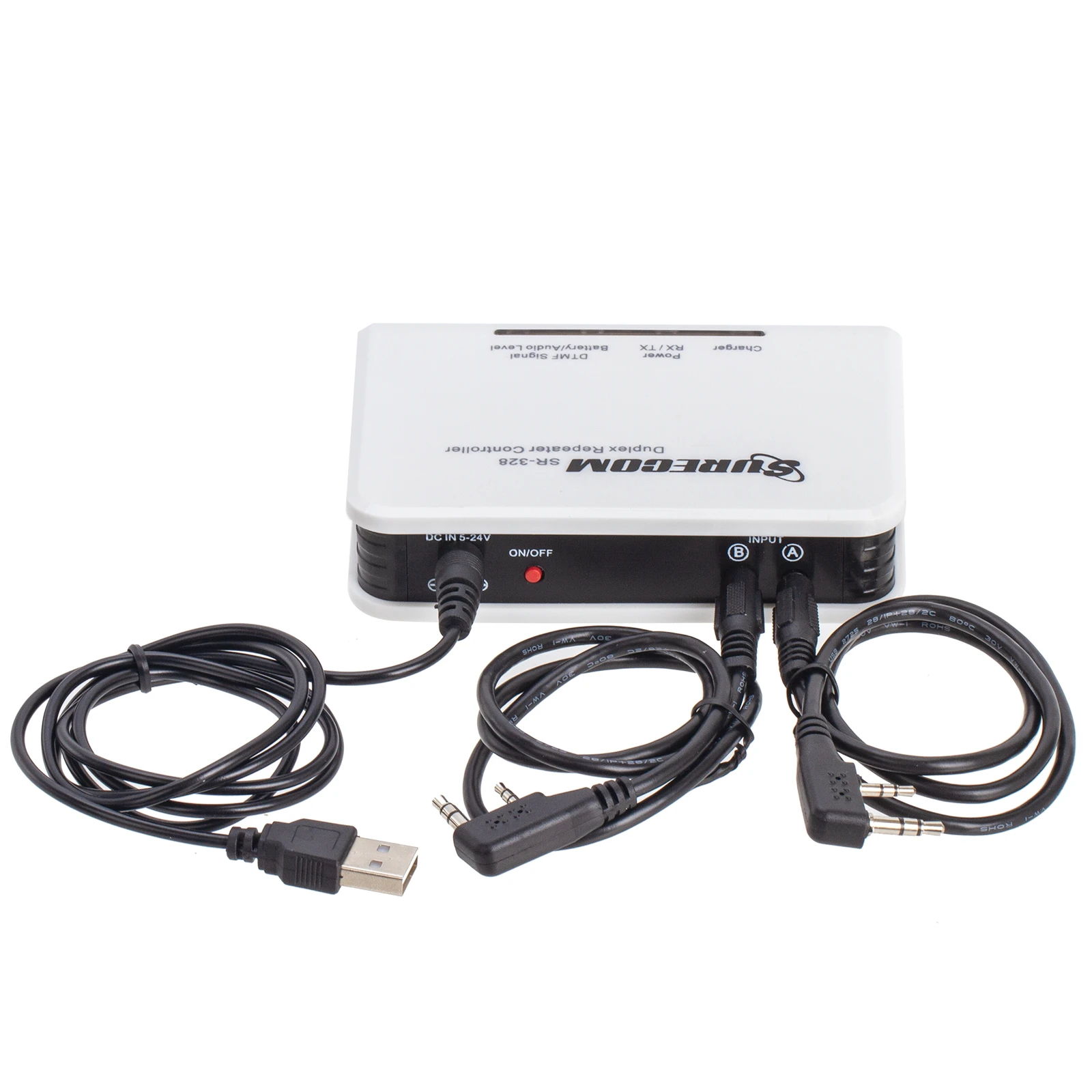 For Surecom SR-328 Two Way Duplex Repeater Controller with Radio Range Extender for Walkie Talkie