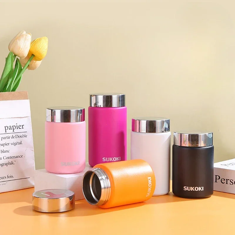 220 мл/260 мл мини-термос из нержавеющей стали 316 модная портативная карманная