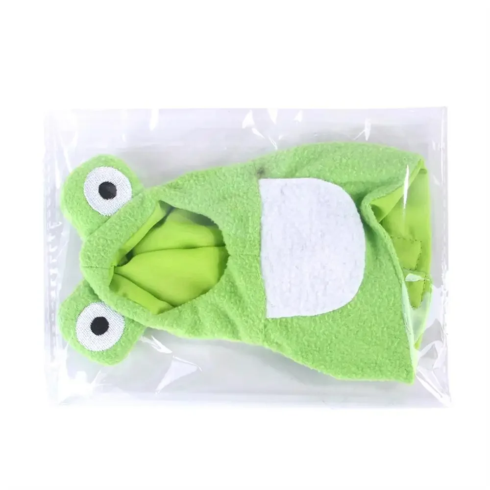 Забавная одежда в форме лягушки для птиц средний и большой летный костюм