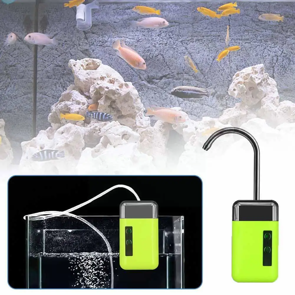 

2023 уличный воздушный насос, портативные рыболовные интеллектуальные аксессуары, Многофункциональный перезаряжаемый аквариум с USB для аква...