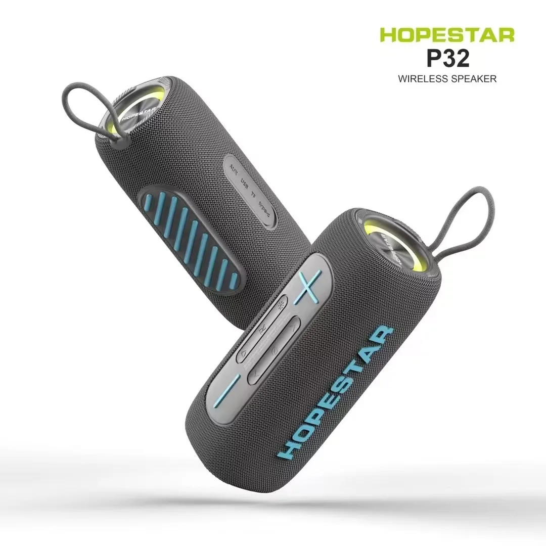 HOPESTAR P32 20 Вт высокая мощность бумбокс динамики портативный Bluetooth супер сабвуфер