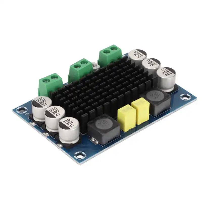 

Моно усилитель мощности, Плата усилителя, модуль платы усилителя, низкие потери, стабилизирует ток, большой радиатор для домашнего кинотеат...