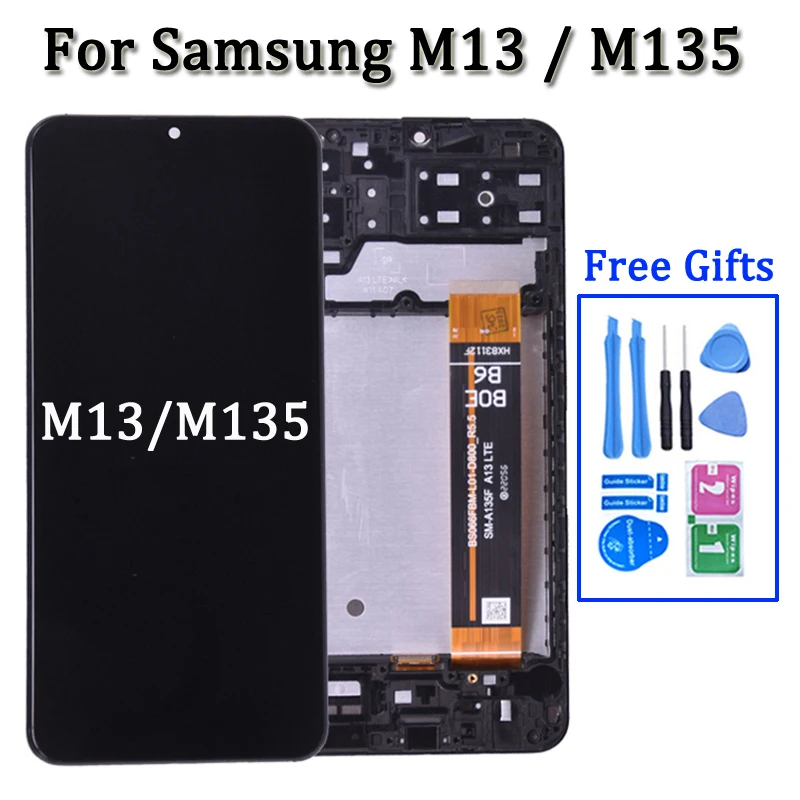 6 ''Дисплей для Samsung M13 M135 ЖК-дисплей с сенсорным экраном дигитайзер в сборе