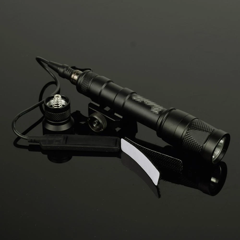 

ARMS M600 M600V Scout Light Hunting Strobe Flashlight Gun Weapon light lantrena For Weaver Picatinny Rail with tape Switch